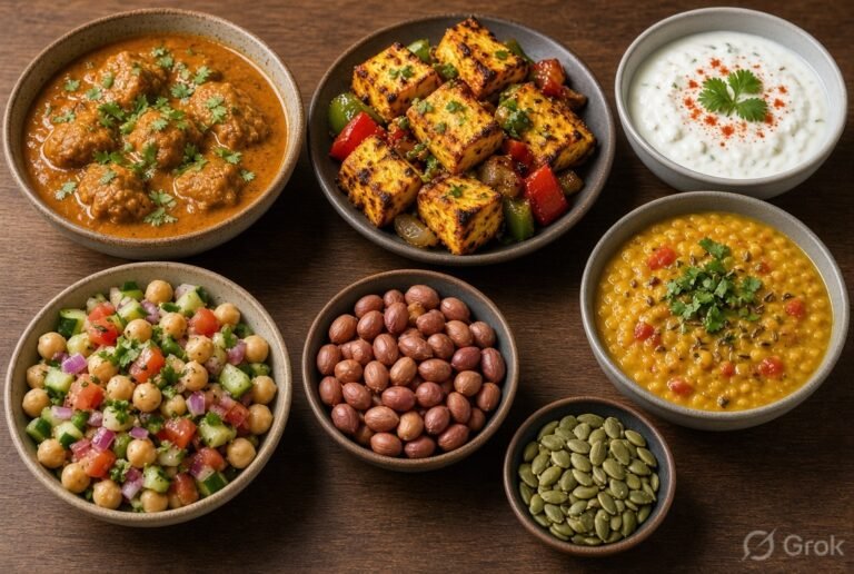 High Protein Vegetarian Foods for Muscle Gain in India