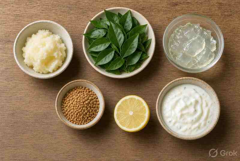 Natural Remedies for Hair Fall Due to Dandruff