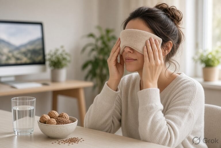 Home Remedies for Dry Eyes and Eye Strain