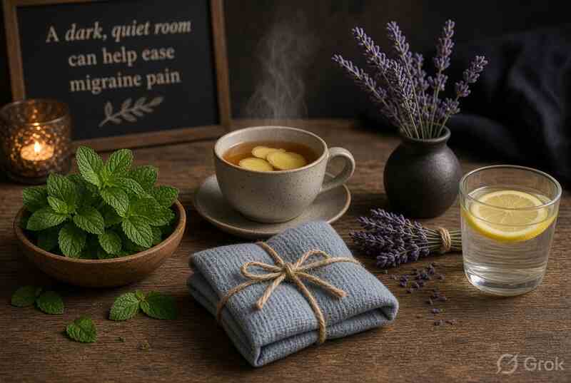 Home Remedies for Migraine Without Medicine