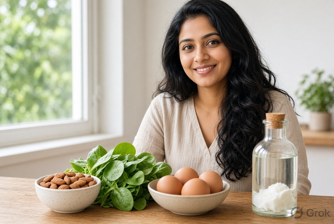 Natural Ways to Stop Hair Fall Almost everyone experiences some daily hair fall (50–100 strands is considered normal). However, when hair fall becomes excessive — clumps on the pillow, in the shower, or noticeable thinning — it becomes a concern. Hair fall can be triggered by nutritional deficiencies, stress, hormonal changes, postpartum recovery, thyroid issues, tight hairstyles, or harsh chemical treatments. The good news is that many cases improve significantly with consistent natural approaches. 1. Correct Nutritional Deficiencies The most common reversible cause of hair fall is lack of protein, iron, zinc, or vitamin D. Focus on: Adequate daily protein (eggs, dal, paneer, chicken, fish) Iron-rich foods with vitamin C Nuts and seeds for zinc Sunlight or vitamin D-rich foods 2. Reduce Stress Chronic stress pushes hair follicles into the resting phase (telogen effluvium), leading to increased shedding after a few months. Daily walks, breathing exercises, adequate sleep, and reducing unnecessary pressure help reverse stress-related hair fall. 3. Gentle Scalp Care Avoid tight hairstyles and excessive pulling Limit heat styling and chemical treatments Oil the scalp 1–2 times a week with light oils (coconut, almond, or light mineral oil) Do not wash hair with very hot water 4. Improve Sleep Quality Poor sleep disrupts hormone balance and increases stress hormones that negatively affect hair growth cycles. Aim for 7–8 hours of consistent sleep. 5. Stay Hydrated and Maintain Overall Health Dehydration and underlying issues such as thyroid imbalance or rapid weight loss can increase hair fall. Address these root causes with proper medical guidance when needed. 6. Scalp Massage Regular gentle scalp massage with fingertips (with or without oil) improves blood circulation to the follicles and can support healthier growth over time. What Usually Does Not Work Long-Term Random expensive hair packs without fixing diet and stress Harsh home remedies that irritate the scalp Ignoring medical causes (thyroid, PCOS, iron deficiency) When to See a Doctor Consult a dermatologist or doctor if hair fall is sudden, patchy, accompanied by scalp symptoms, or continues for more than 3–4 months despite lifestyle changes. Blood tests for iron, vitamin D, thyroid, and other markers are often helpful. Frequently Asked Questions How long does it take to reduce hair fall naturally? Most people notice reduced shedding in 6–10 weeks once nutrition and stress are addressed. Visible regrowth takes longer (3–6 months). Is oiling necessary? Oiling is not mandatory but can help keep the scalp moisturised and make hair less prone to breakage. Focus more on diet and stress if time is limited. Final Words Natural Ways to Stop Hair Fall